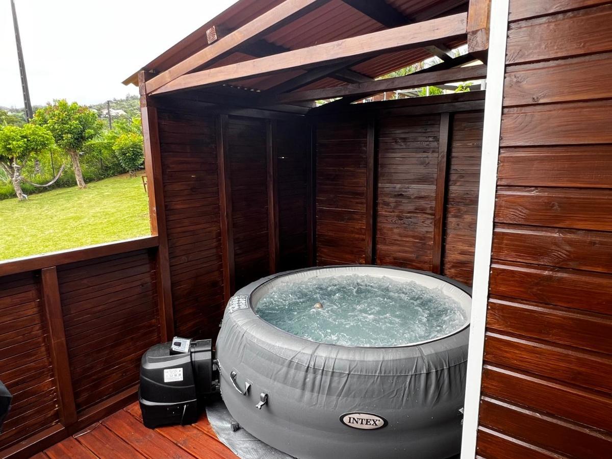 L'Escapade Creole Jacuzzi Privatif Bungalow Ananas Saint-Joseph Exterior foto